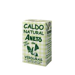 ANETO 100% Natural Vegetable Broth 1 L/33.83 Fl.Oz