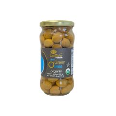 Campomar Nature Organic Pitted Green Olives (KOSHER) 350 g (12.34 Oz)