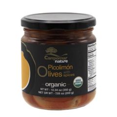 Campomar Nature Organic Picolimon Olives KOSHER