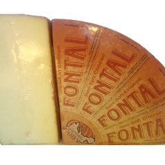 Fontal Cheese Quarters Mitica, Cow's Milk (Lombardia) 2/6#