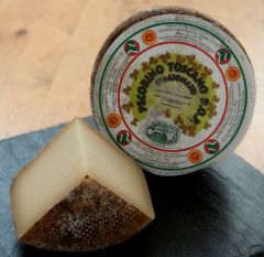 Pecorino Toscano DOP Fresh Semi-Firm Sheep Milk Cheese 2/5#