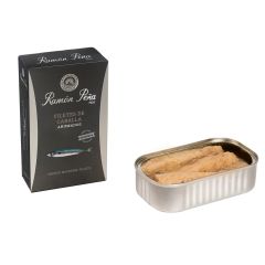 Ramon Pena Silver Mackerel Fillets in Smoked Olive Oil 115 g (4.05 Oz)
