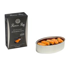 Ramon Pena Silver Mussels in Pickled Sauce (8/12) 15 x 110 g (3.88 Oz)