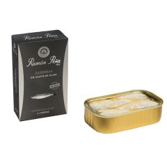 Ramon Pena Silver Toasted Sardines in Olive Oil (3/5) 115 g (4.06 Oz).