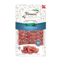 Sopressata, Pre-Sliced Salami With Whole Peppercorns 4oz.