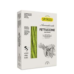 Spinosi Spinach Fettuccine Egg Pasta 250g. (8.8 Oz)