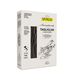 Spinosi Tagliolini Egg Pasta with Squid Ink 250g (8.8 Oz)