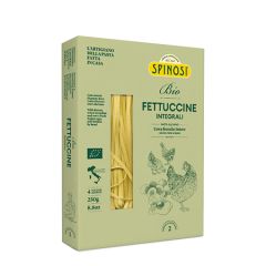 Spinosi Organic Whole Wheat Fettucine Egg Pasta 250g (8.8 Oz)