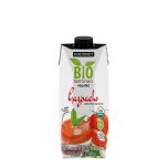 BIOTERRANEO Organic Gazpacho Fresh Tomato & Vegetable Soup 500 ml (16.9 Fl. Oz)