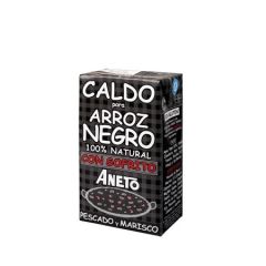 ANETO 100% Natural Cooking Base for Squid Ink Paella 1 L/33.83 Fl.Oz