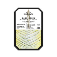 Nassari Gourmet Boquerones (Marinated Anchovies) in EVOO 250 g (8.81 g).