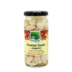 Campomar Nature Organic Pickled Garlic 140g. (4.9 Oz)