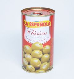 La Espanola Manzanilla Olives Stuffed with Anchovies 350g (12.3 oz)