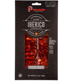 Palacios Iberico Chorizo Pre-sliced 3.5oz.