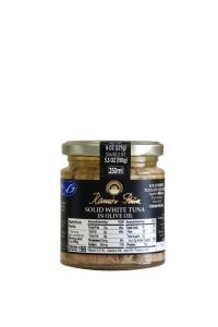 Ramon Pena Gold White Tuna (Bonito) In Olive Oil Glass Jar.