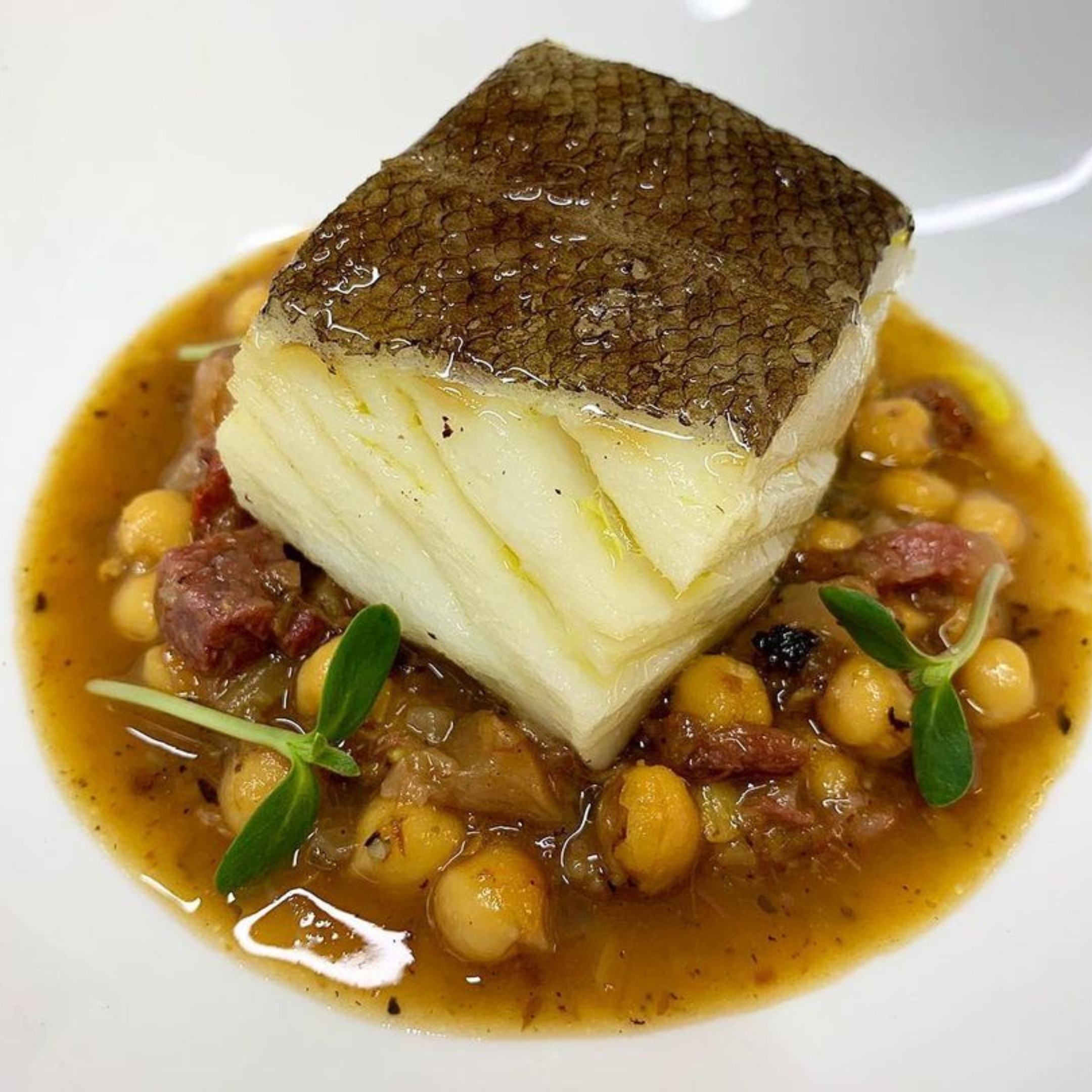 “Bacalao” & Chickpeas Recipe