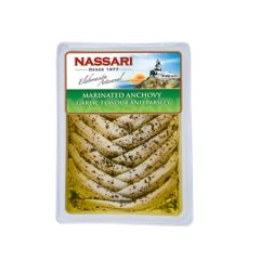 NASSARI Boquerones (White Anchovies)  Garlic and Parsley 80 gr.